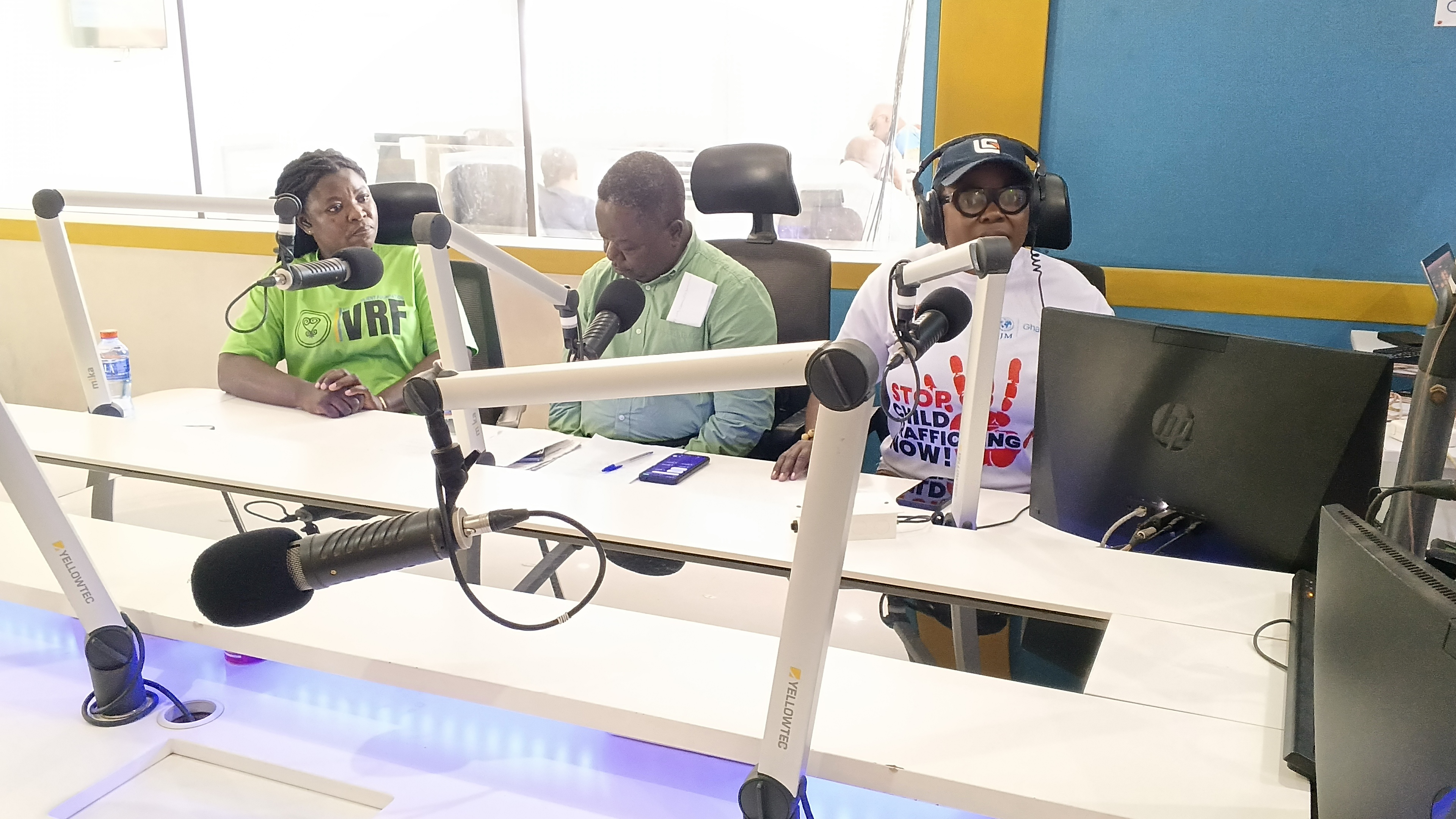 CHILD ABUSE AND CHILD PROTECTION PROGRAM: SOCIAL WELFARE, NCCE, AND A MEMBER OF THE VOLTA RESILIENT FOUNDATION VISIT EAGLE FM